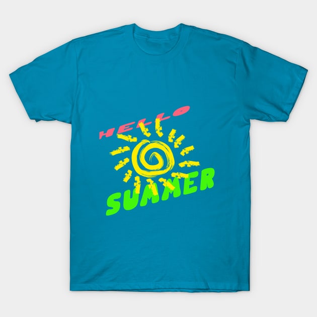 HELLO SUMMER T-Shirt by your best store